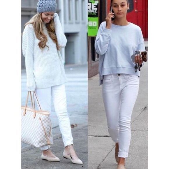 NEW CURRENT/ELLIOTT Women’s 27 The Original High Waist Stiletto Jeans in Sugar - Picture 5 of 11